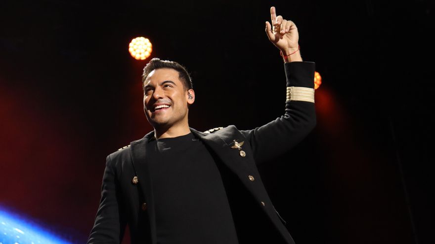 Carlos Rivera celebra en España 20 años en la música "orgulloso de no haber abandonado"