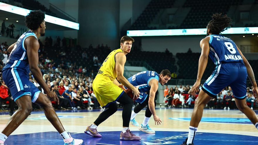 El 'Granca' asalta Ankara y mantiene su condición de invicto en la Eurocup