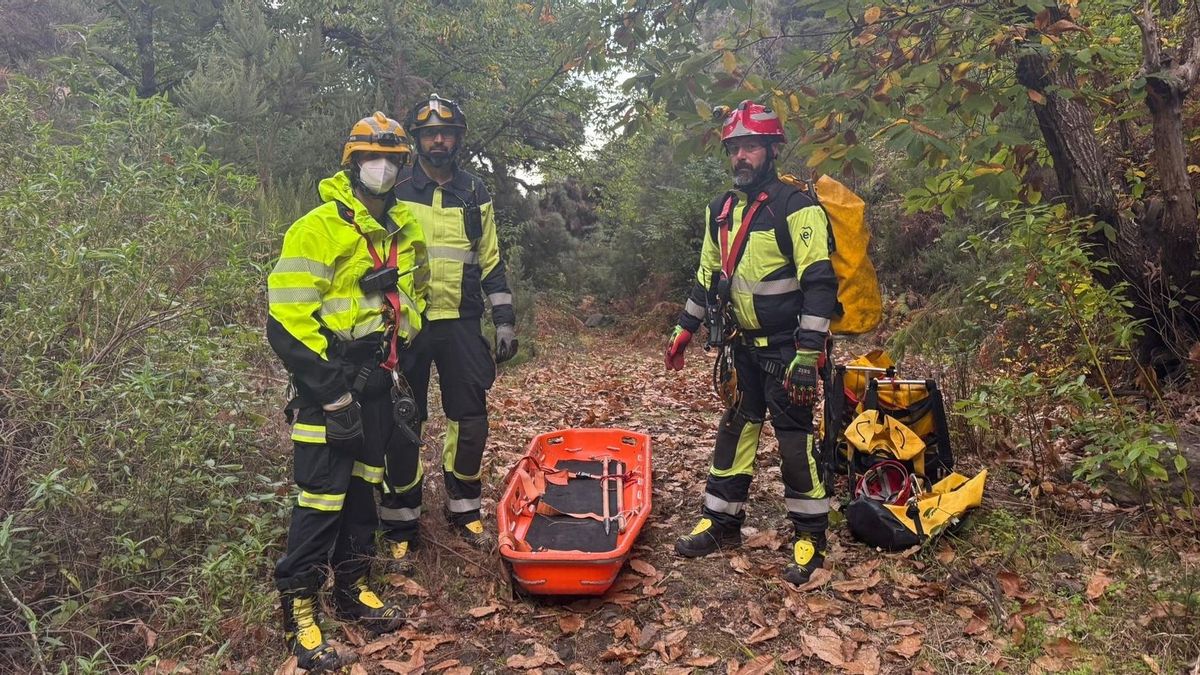 El cadáver encontrado en un barranco de La Palma es una mujer aún no identificada