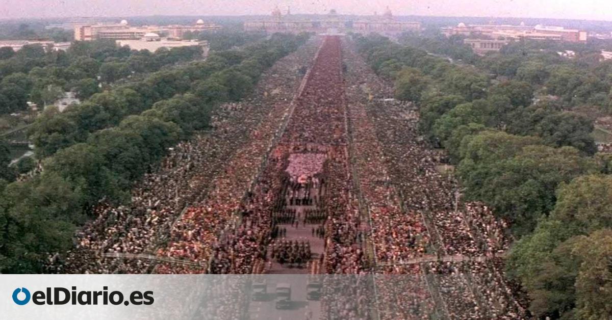 300.000 extras en una escena de apenas 2 minutos: así es como 'Gandhi' marcó su propio récord en la historia del cine