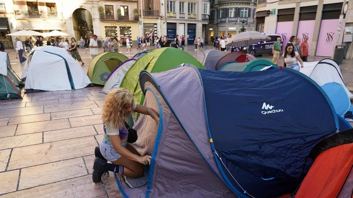 Votar o ir de acampada
