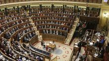 El Congreso de los diputados.