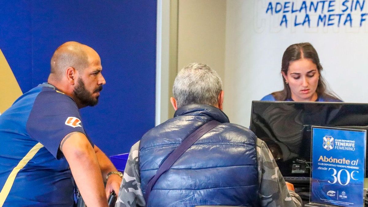 Venta de abonos del CD Tenerife