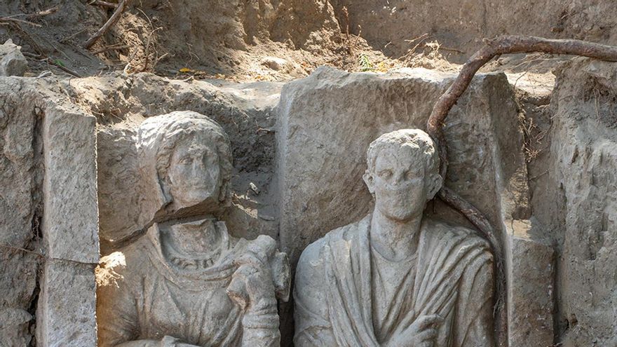 El fascinante hallazgo en Pompeya: dos nuevas estatuas salen a la luz gracias a una investigación española