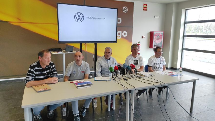 Trabajadores de Volkswagen piden fabricar baterías en Navarra: "Tenemos 600 puestos de trabajo en el aire"