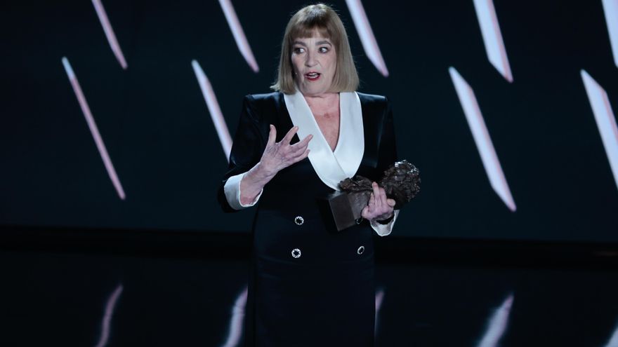 La actriz Carmen Maura, en el arranque de la gala