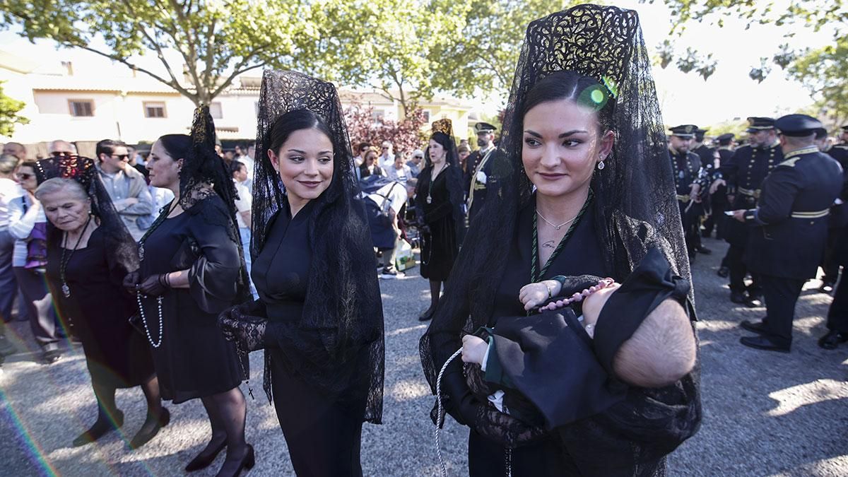 La salida de la Hermandad de la Conversión, en imágenes