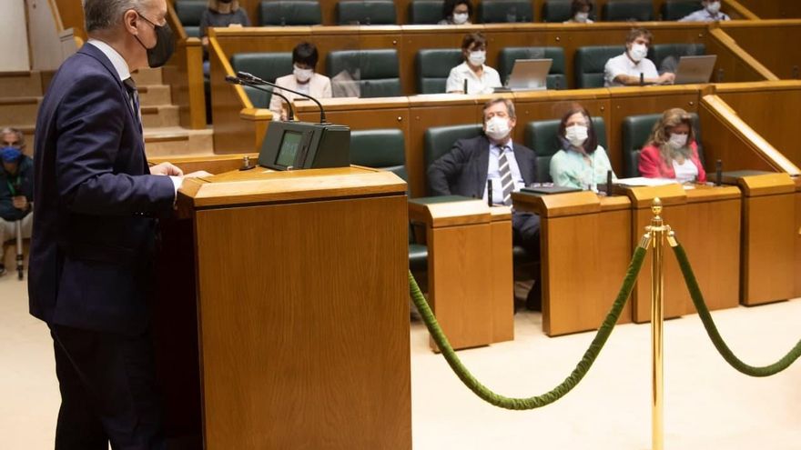 Urkullu subraya que la pandemia vive su momento más bajo desde el verano en Euskadi: "Tenemos motivos para la esperanza"