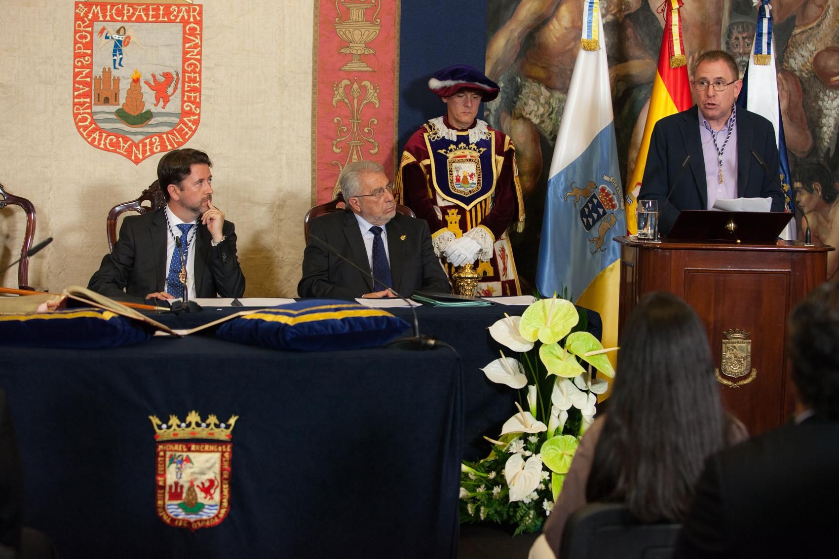 Fernando Sabaté, consejero en el Cabildo de Tenerife por Podemos (CEDIDA)
