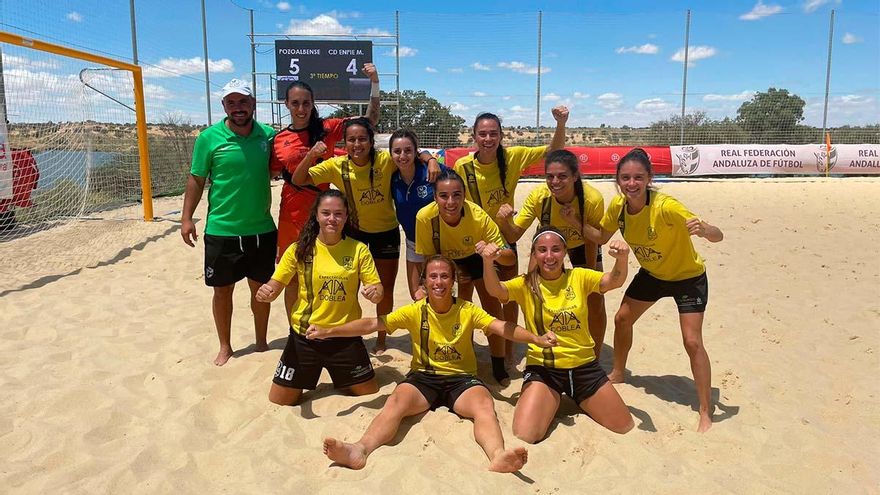 Una primera experiencia positiva para el Pozoalbense en fútbol playa