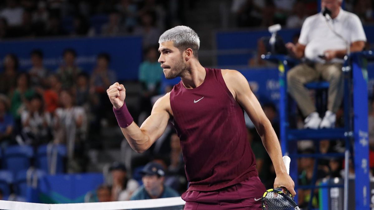 Antonio Garamendi y Carlos Alcaraz