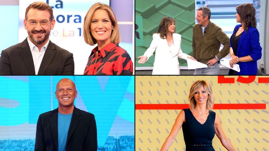 Así se han repartido los matinales la audiencia en el primer tramo de curso