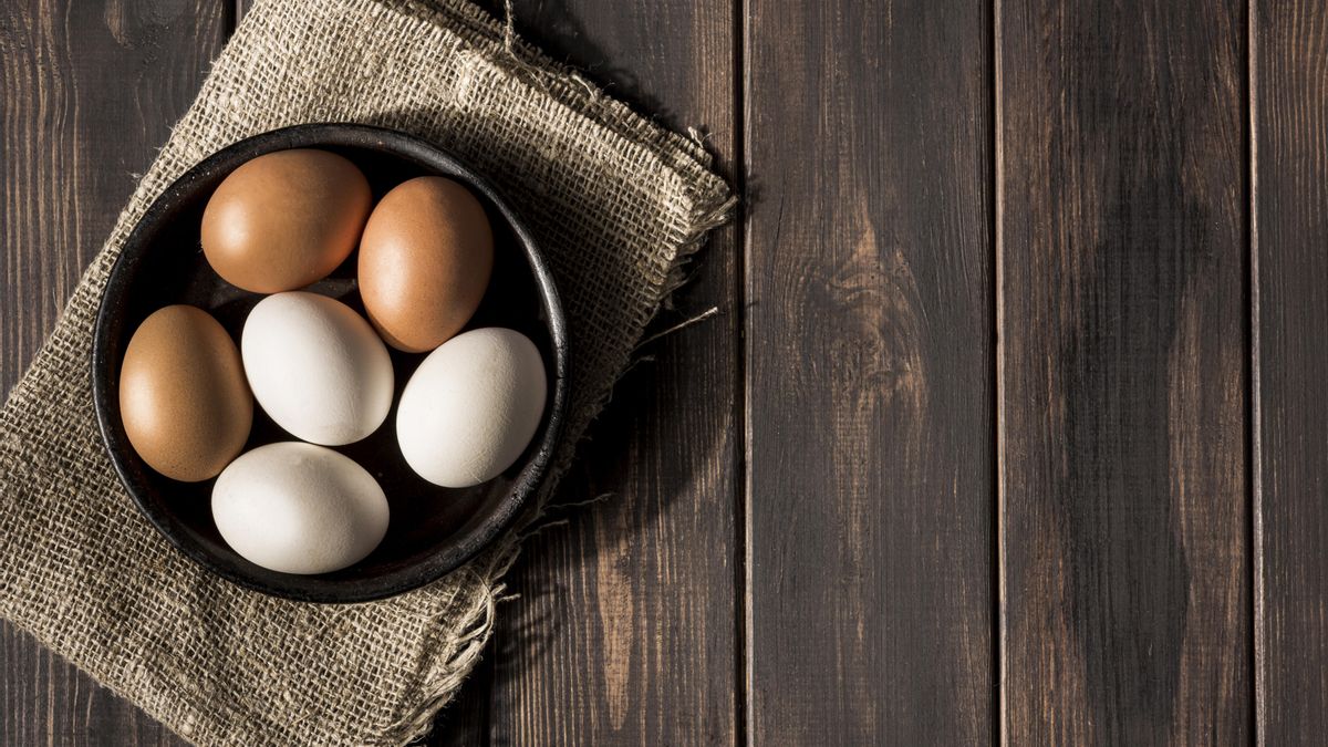 Huevos, uno de los ingredientes principales de la receta.