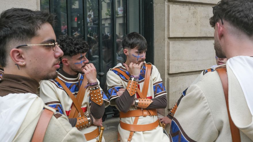 Se estrena una mujer como cargo de las fiestas de Moros y Cristianos de Alcoy (Alicante)