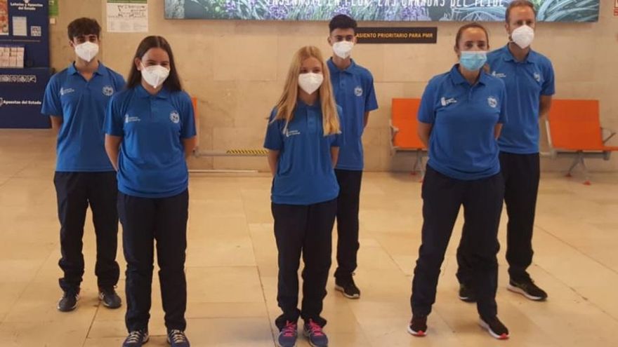 El Círculo acude al nacional de frontenis por comunidades autónomas de categorías de base con sus equipos campeones de Canarias