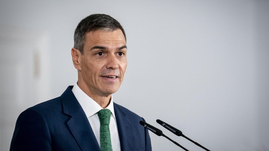 El presidente del Gobierno, Pedro Sánchez
