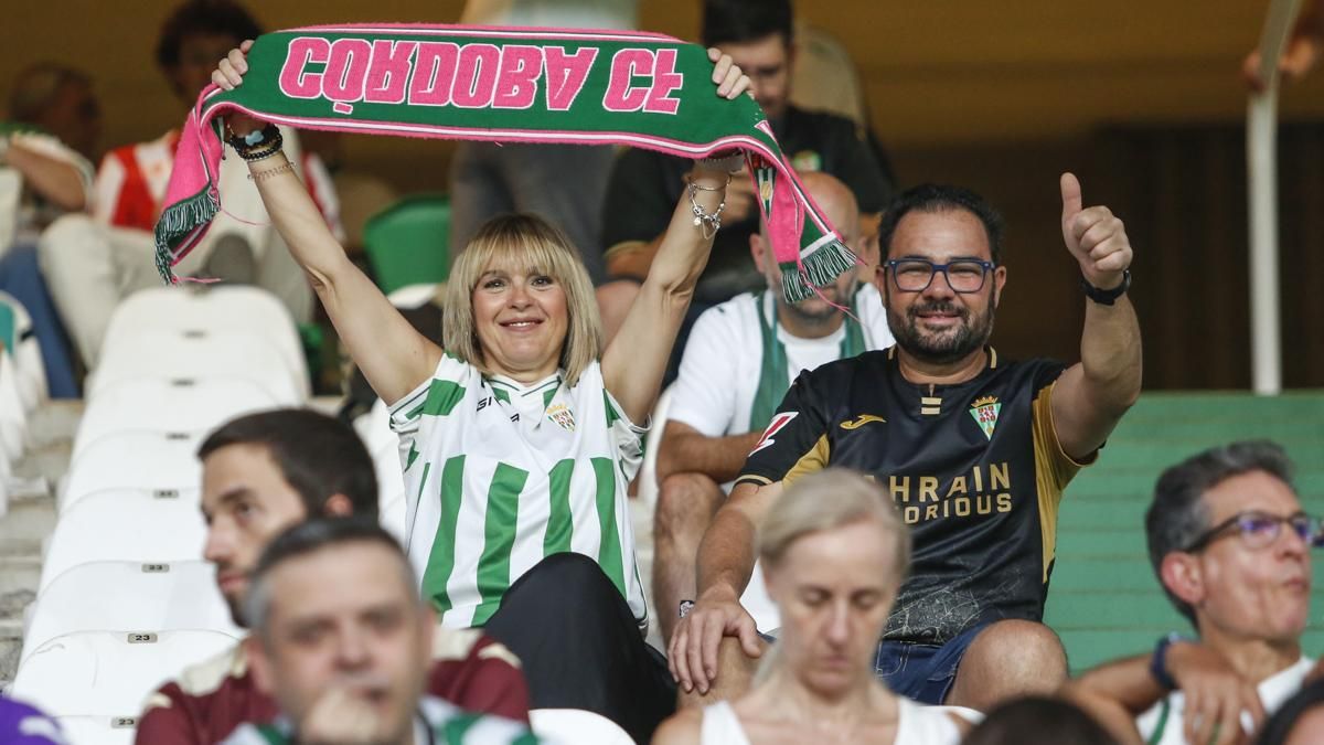 Grada Blanquiverde del Córdoba CF - UD Almería