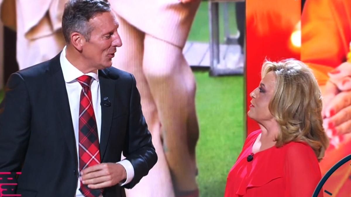 Joaquín Prat y Lydia Lozano en 'El tiempo justo'