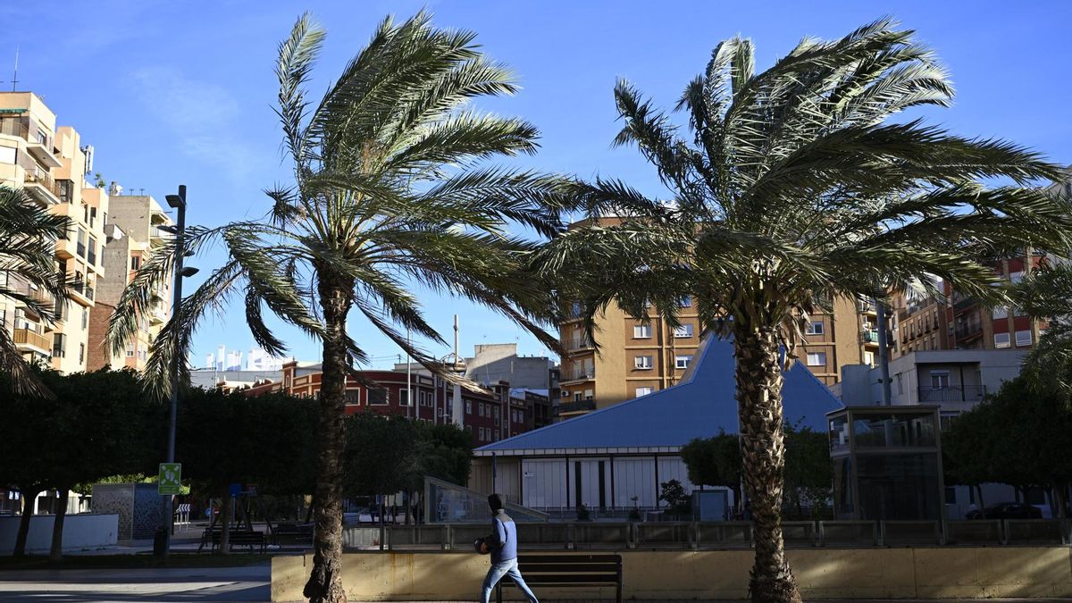Aviso amarillo el domingo en la mitad norte de Castellón por vientos de 80 km/h
