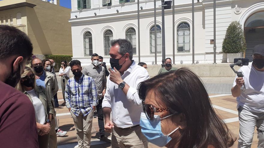 Juan Espadas en El Puerto de Santa María