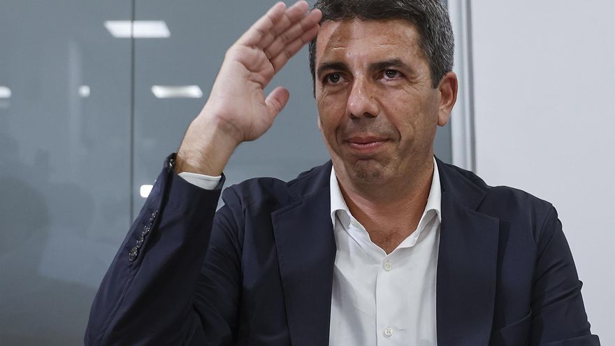 Carlos Mazón reconoce una "menor confianza" en la economía valenciana y una tasa de desempleo "alta"