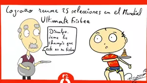 Volando Frisbee... o plato de champis