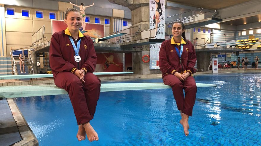 Oro y plata para el CN Metropole en el inicio de la Copa de España de saltos