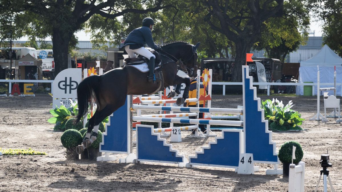 Foto de referencia. La primera vez que Lenzi Pra montó un caballo fue a los tres años. Su padre, Juan Lenzi, practicaba equitación amateur.