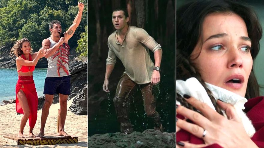 'Uncharted' sorprende en La 1 a un 'Supervivientes' en alza (16.2%), y 'Secretos de familia' lo paga