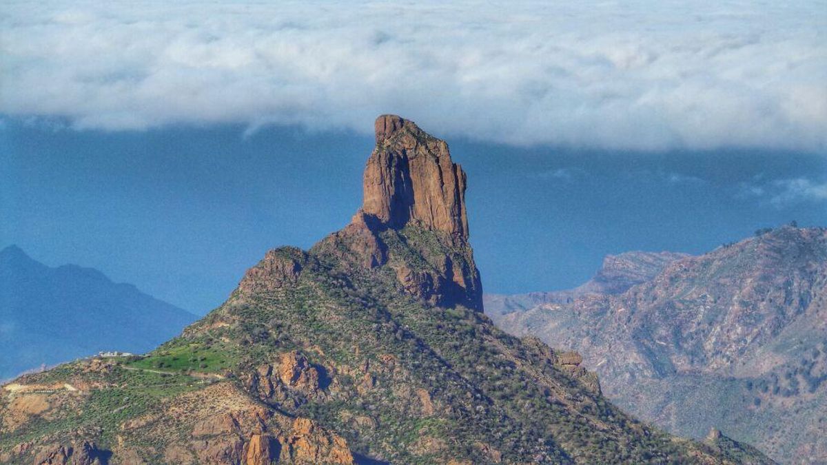 Roque Bentayga, en Gran Canaria.