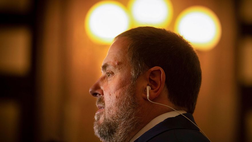 El presidente de ERC, Oriol Junqueras. EFE/Enric Fontcuberta/Archivo