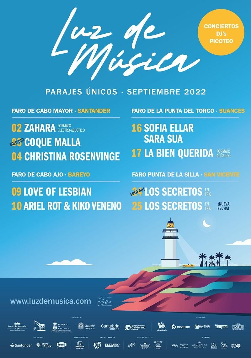 Cartel   Luz de Música 2022