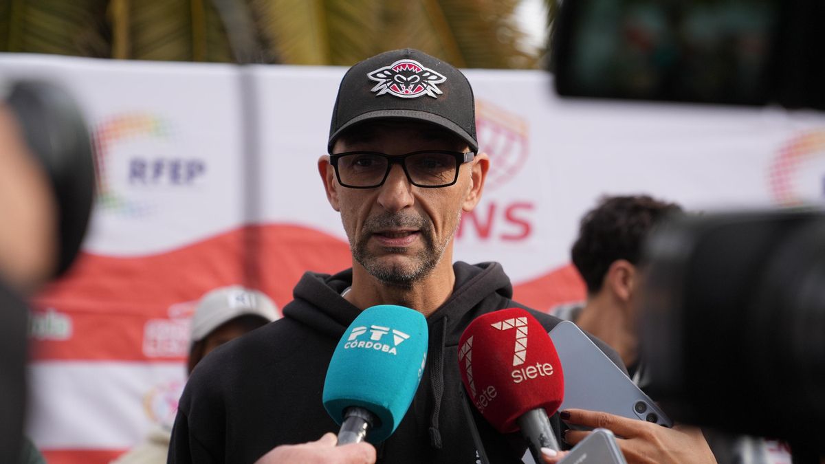 Daniel Lozano, durante la primera jornada de la Iberdrola Skate Series 2025 en Córdoba