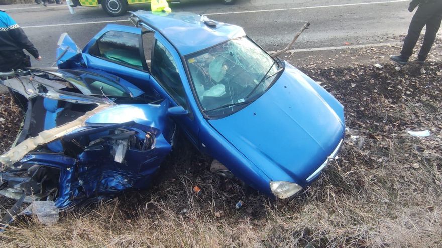 Trágico accidente en San Andrés del Rabanedo en el que ha muerto un joven de 25 años.