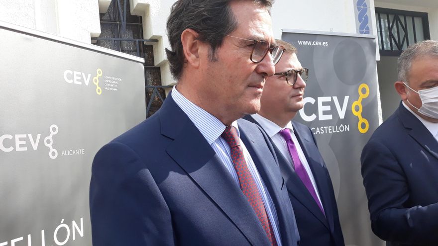 Antonio Garamendi, presidente de la CEOE