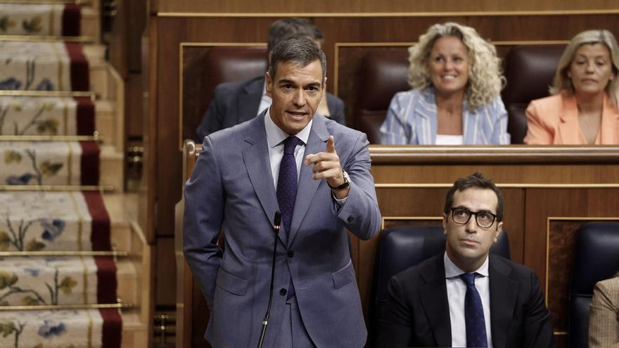 El presidente del Gobierno, Pedro Sánchez en el Congreso de los Diputados en una imagen de archivo. EFE/ Rodrigo Jiménez