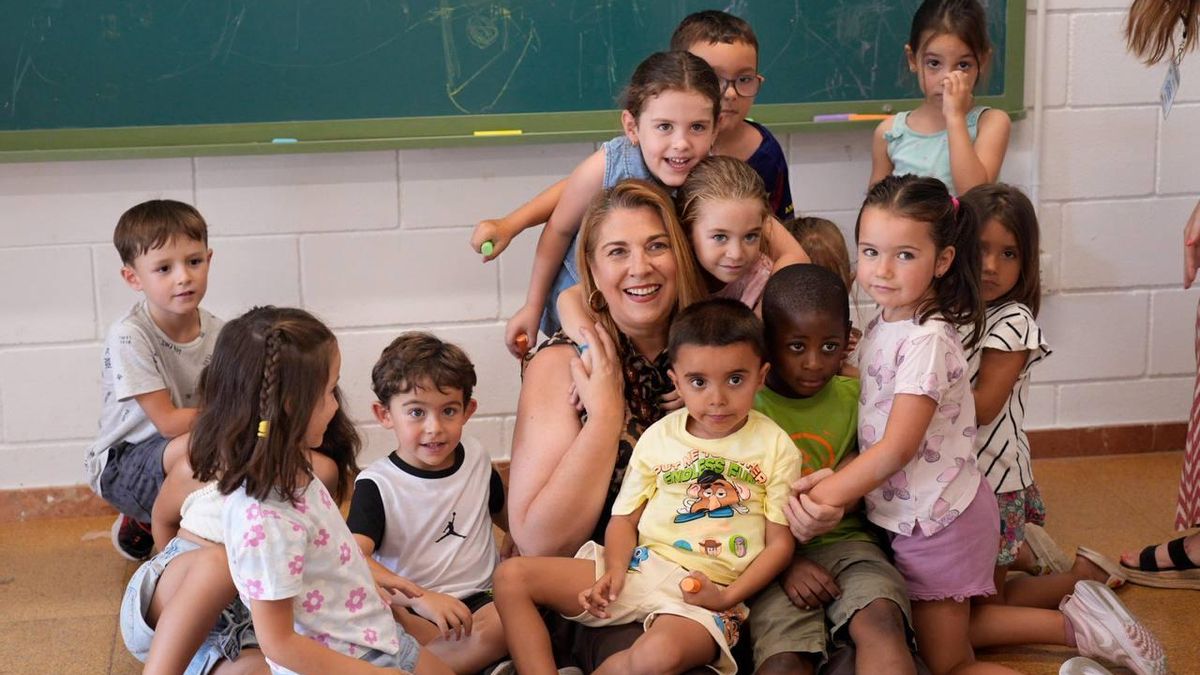 Eva Contador, en la inauguración de las Escuelas de Verano.