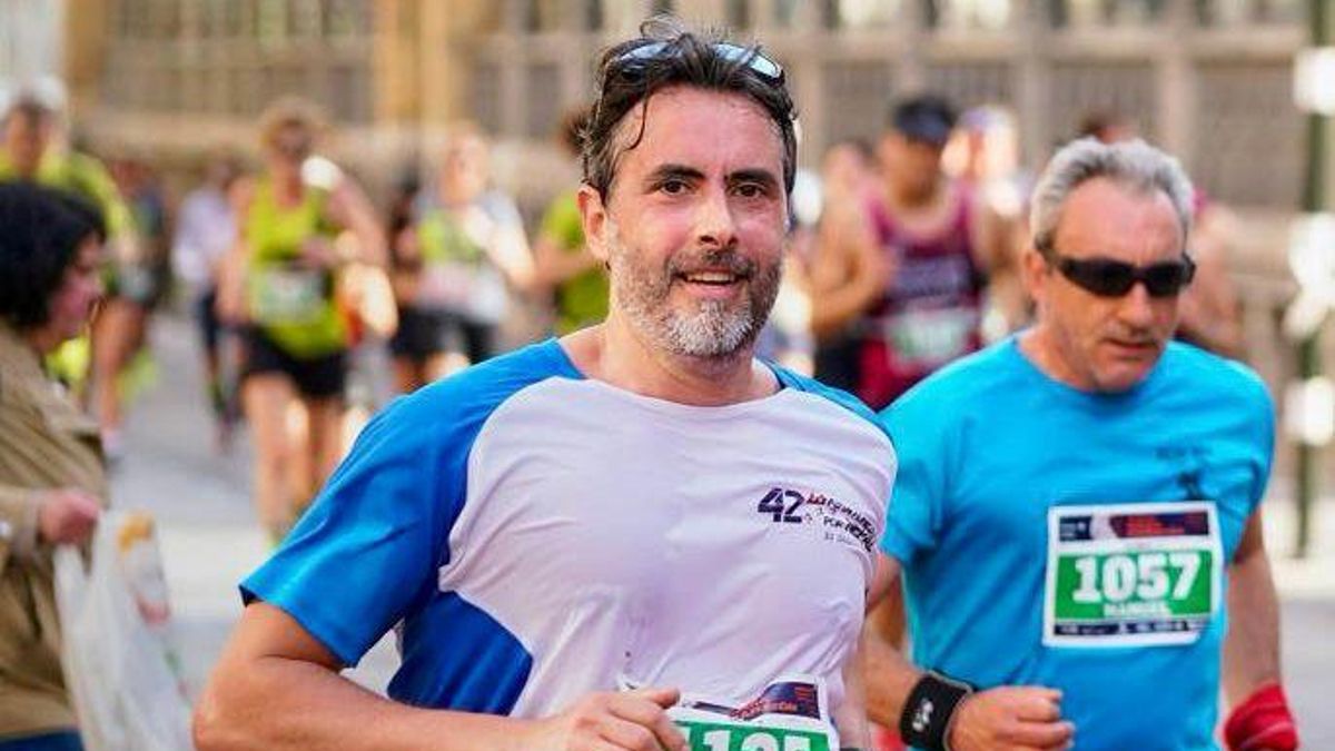 David Castillejo durante una de las carreras