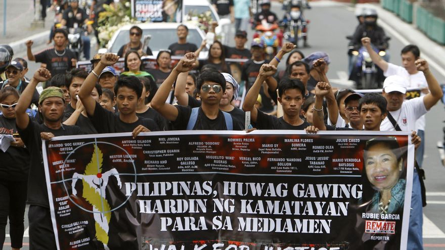 Otro periodista asesinado en Filipinas, el 18º en el mandato de Duterte