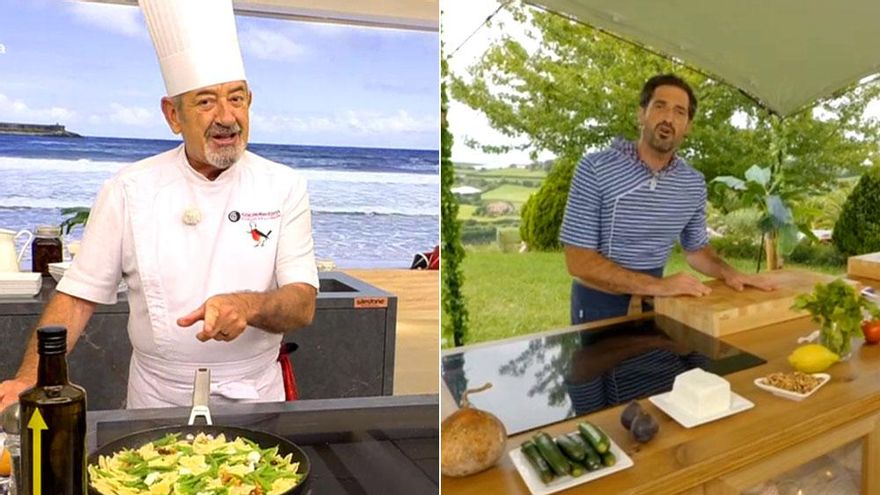 Los Arguiñano están de dulce en TV, con datos ricos y con fundamento para padre (17%) e hijo (7.7%) en Antena 3 y ETB