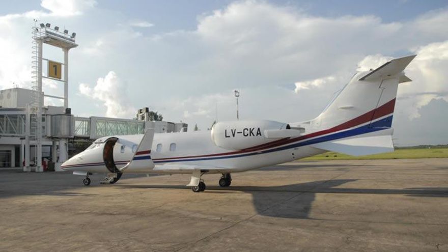 Manzur viajó a Nueva York en un avión sanitario de la provincia de Tucumán, para acompañar a Guzmán