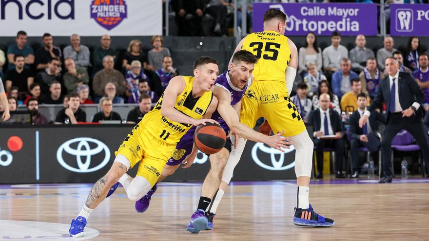 El Lenovo Tenerife se impone en Palencia