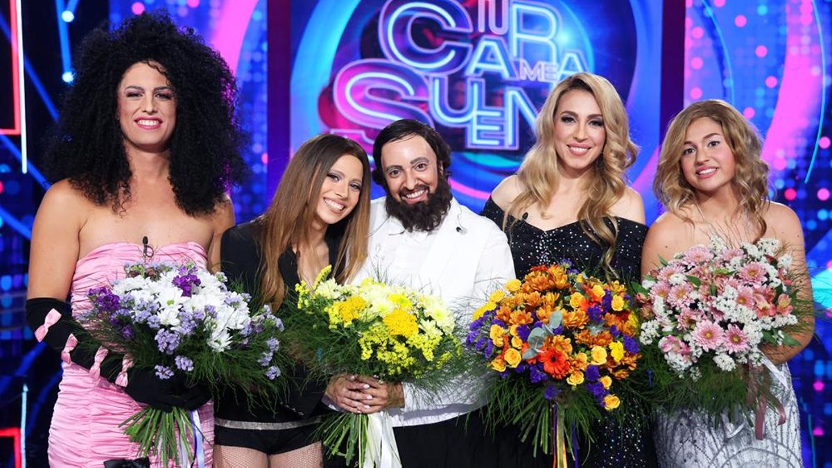 Finalistas de 'Tu cara me suena 12': Mikel Herzog Jr, Melani, Ana Guerra, Gisela Lledó y Esperansa Grasia