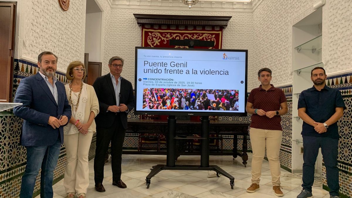 Puente Genil convoca una gran concentración ciudadana contra la violencia