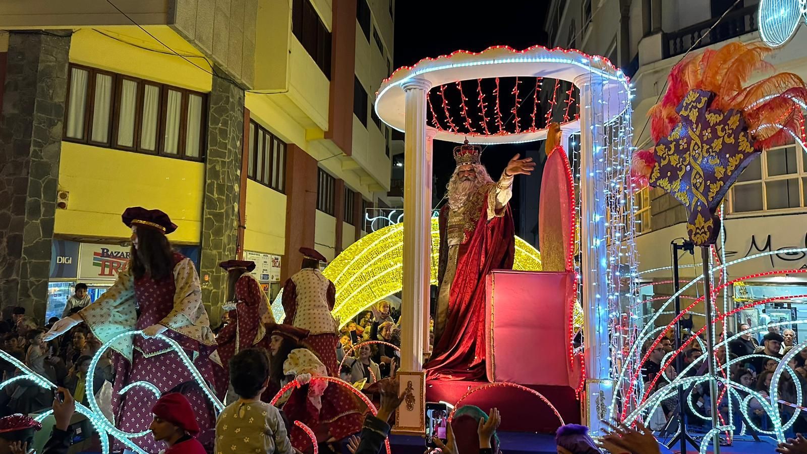 Cabalgata de Reyes de Santa Cruz de La Palma. GABRIEL MENDOZA