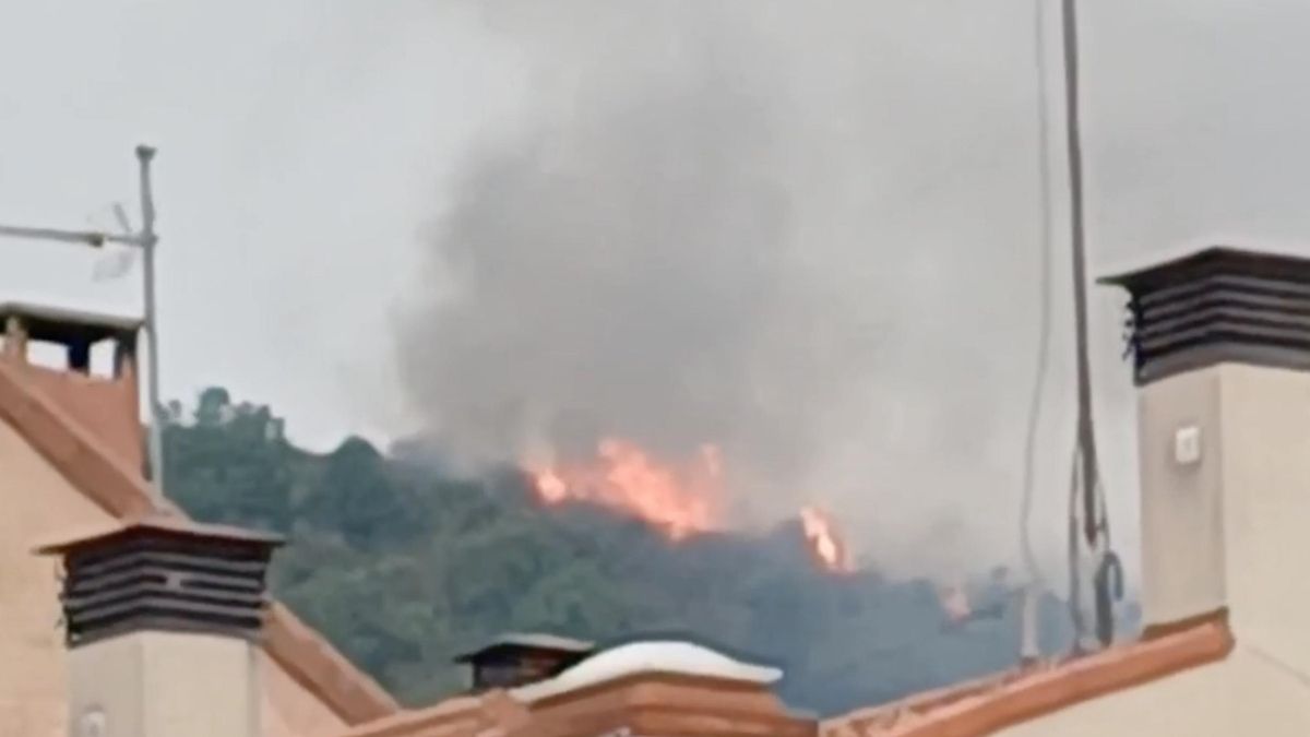 Dos incendios en Anguiano y Ezcaray provocados por rayos de la tormenta
