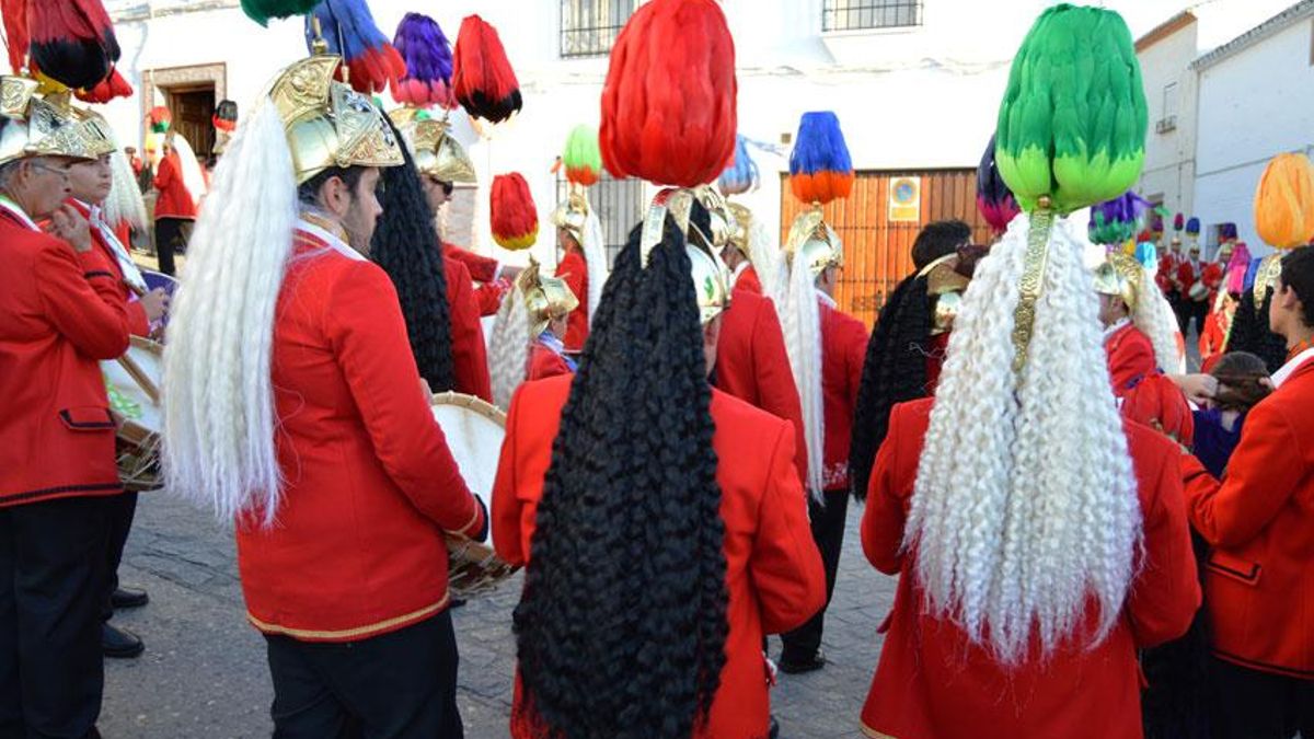 Judíos coliblancos y colinegros de la Semana Santa de Baena.