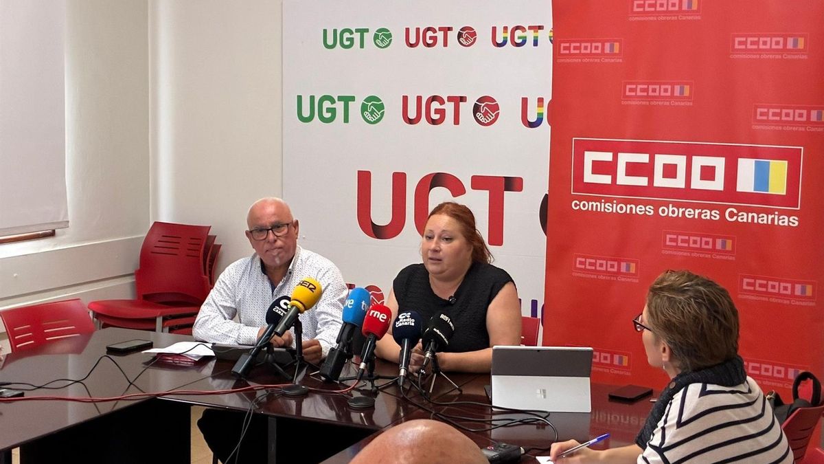 Los sindicatos llaman a la movilización en Canarias el próximo 1 de mayo