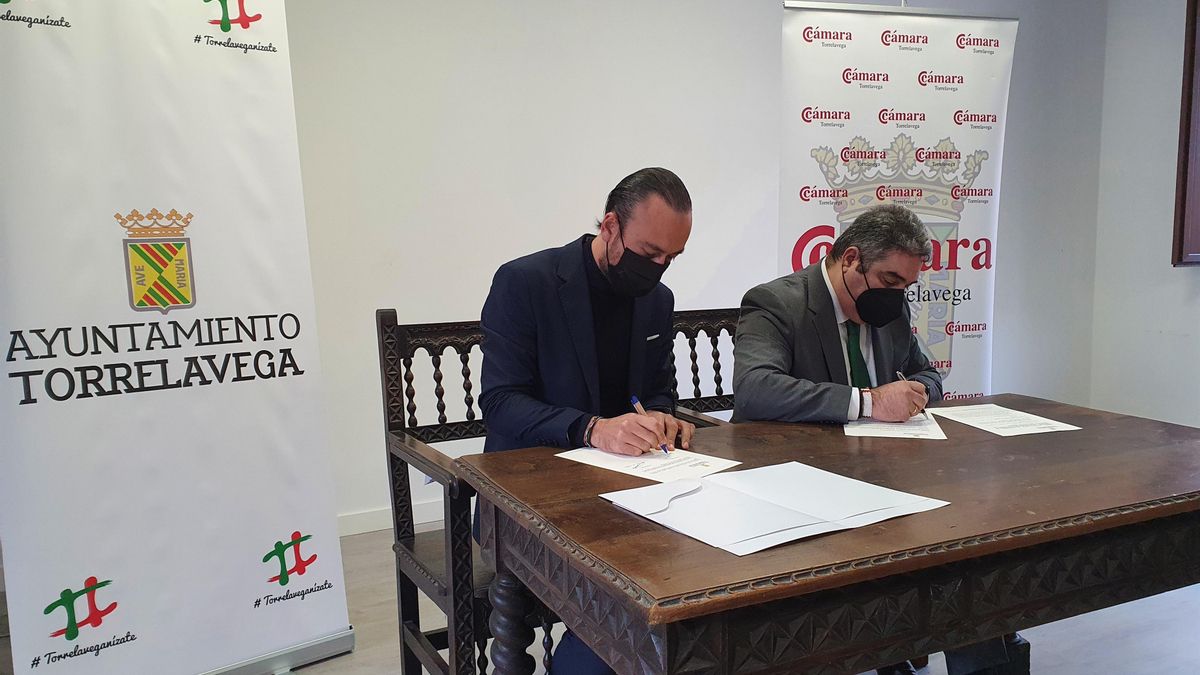 Nota Firma Convenio Cámara Comercio Torrelavega