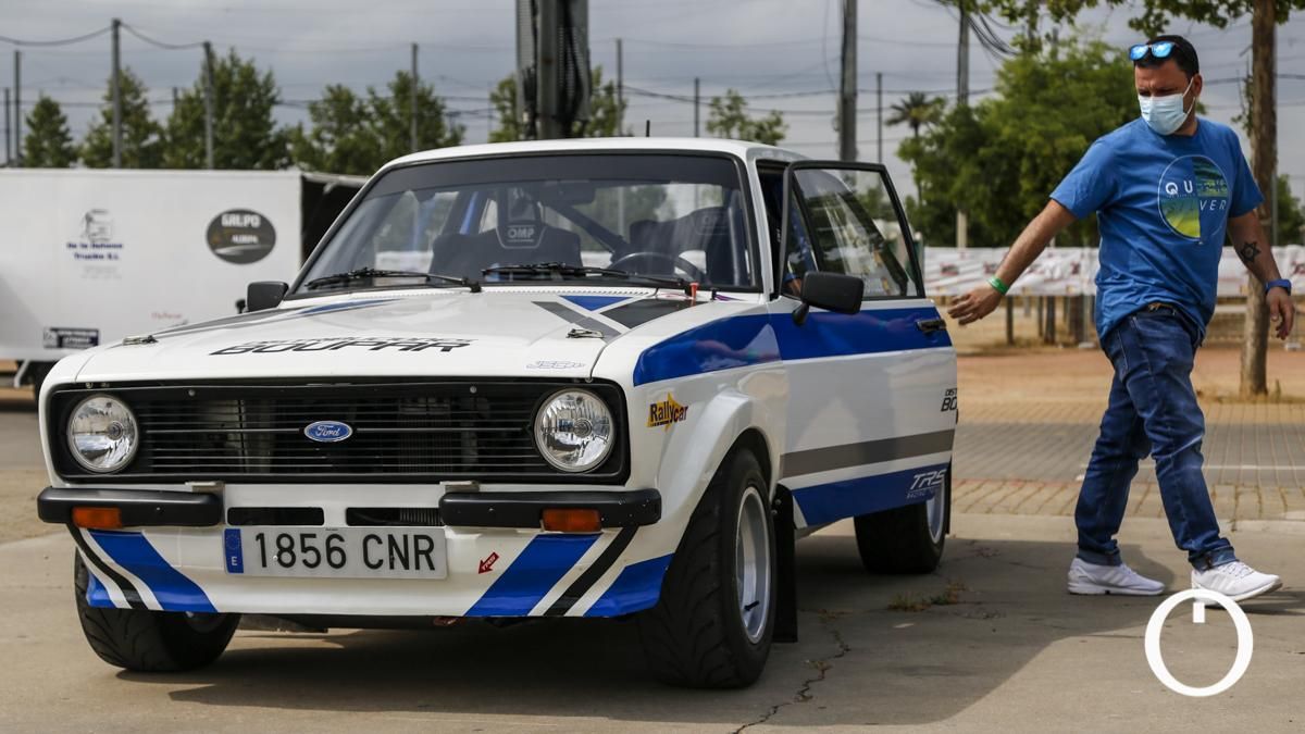 Parque cerrado del XXXVIII Rallye Sierra Morena